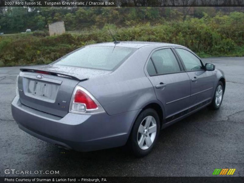 Tungsten Grey Metallic / Charcoal Black 2007 Ford Fusion SE