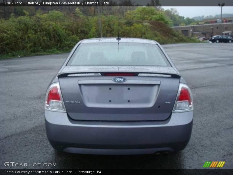 Tungsten Grey Metallic / Charcoal Black 2007 Ford Fusion SE