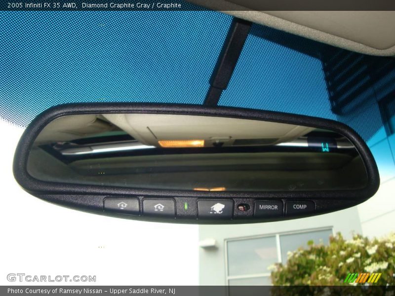 Diamond Graphite Gray / Graphite 2005 Infiniti FX 35 AWD
