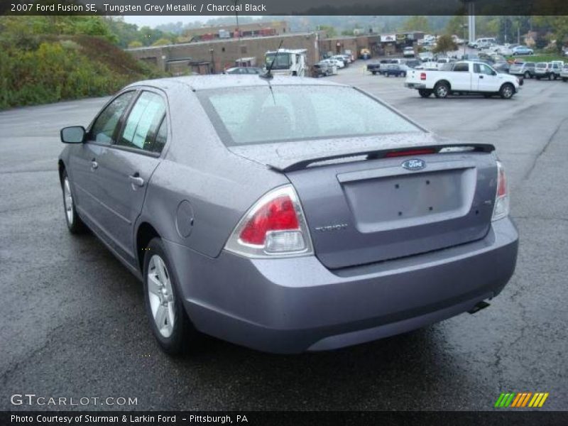 Tungsten Grey Metallic / Charcoal Black 2007 Ford Fusion SE
