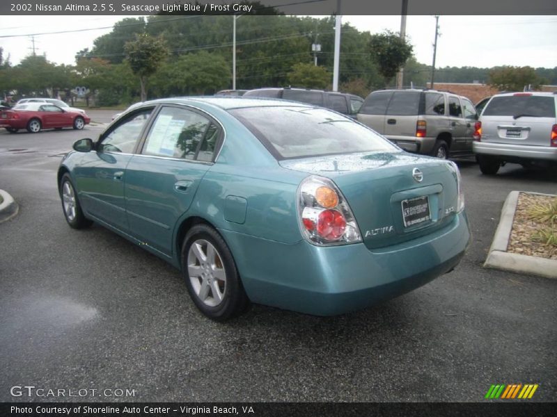 Seascape Light Blue / Frost Gray 2002 Nissan Altima 2.5 S