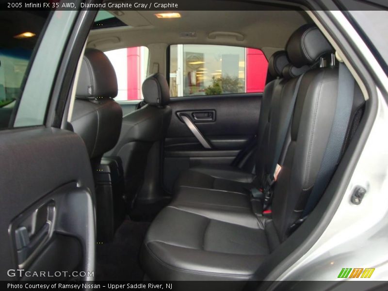Diamond Graphite Gray / Graphite 2005 Infiniti FX 35 AWD