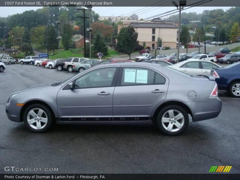 Tungsten Grey Metallic / Charcoal Black 2007 Ford Fusion SE