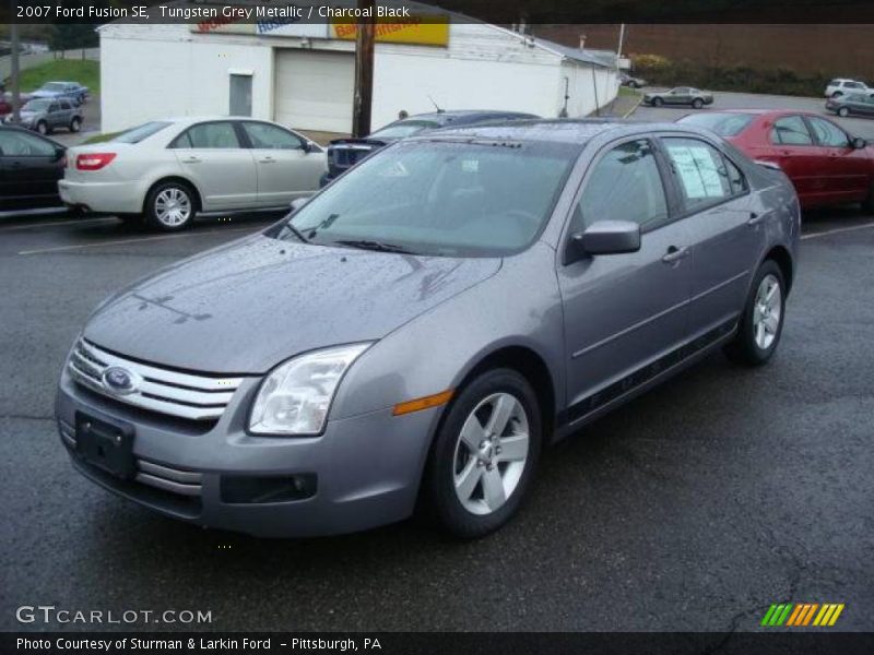 Tungsten Grey Metallic / Charcoal Black 2007 Ford Fusion SE