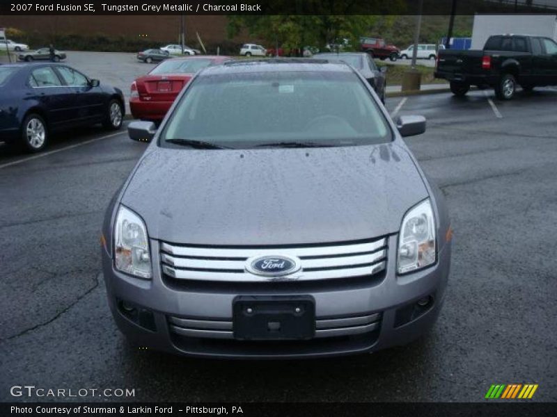 Tungsten Grey Metallic / Charcoal Black 2007 Ford Fusion SE