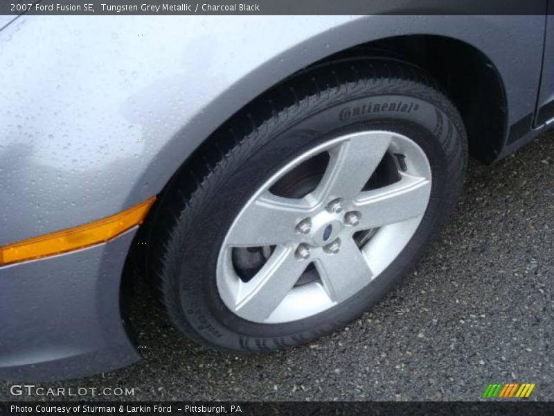 Tungsten Grey Metallic / Charcoal Black 2007 Ford Fusion SE