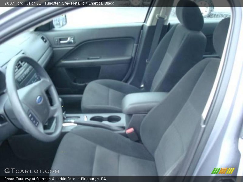 Tungsten Grey Metallic / Charcoal Black 2007 Ford Fusion SE