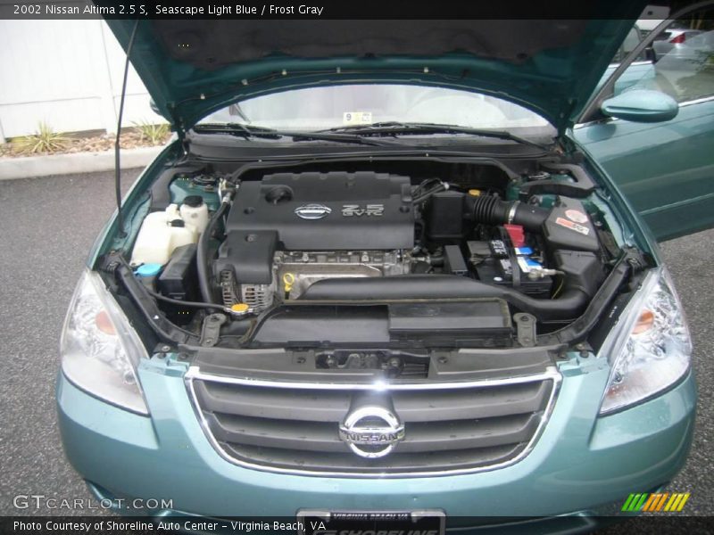 Seascape Light Blue / Frost Gray 2002 Nissan Altima 2.5 S