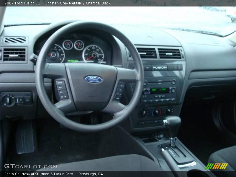 Tungsten Grey Metallic / Charcoal Black 2007 Ford Fusion SE