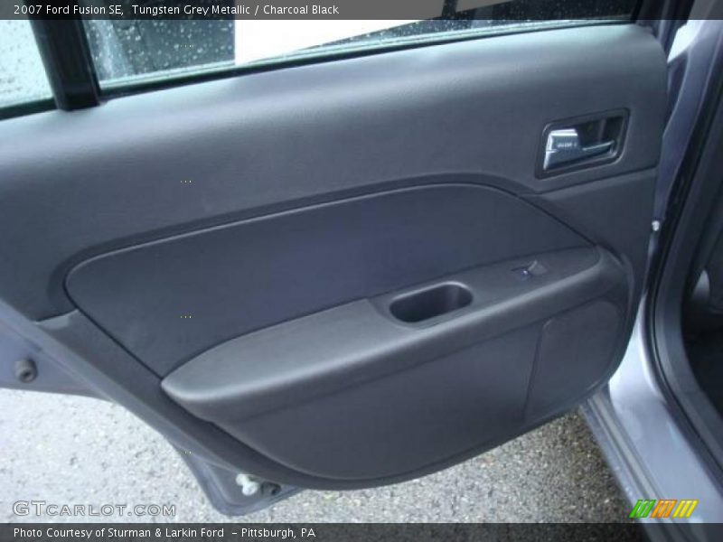 Tungsten Grey Metallic / Charcoal Black 2007 Ford Fusion SE