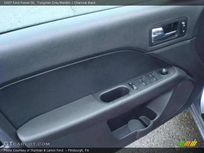 Tungsten Grey Metallic / Charcoal Black 2007 Ford Fusion SE