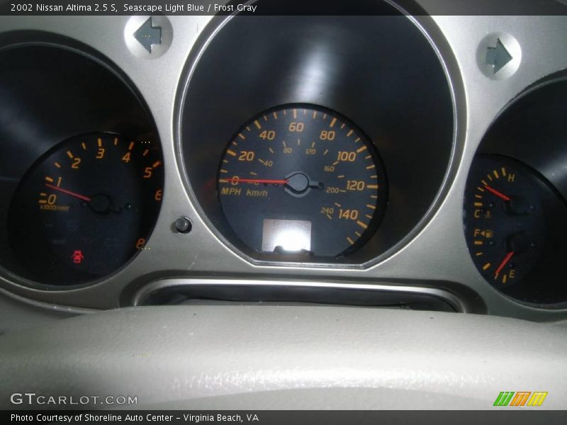 Seascape Light Blue / Frost Gray 2002 Nissan Altima 2.5 S