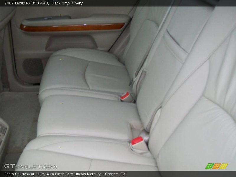 Black Onyx / Ivory 2007 Lexus RX 350 AWD