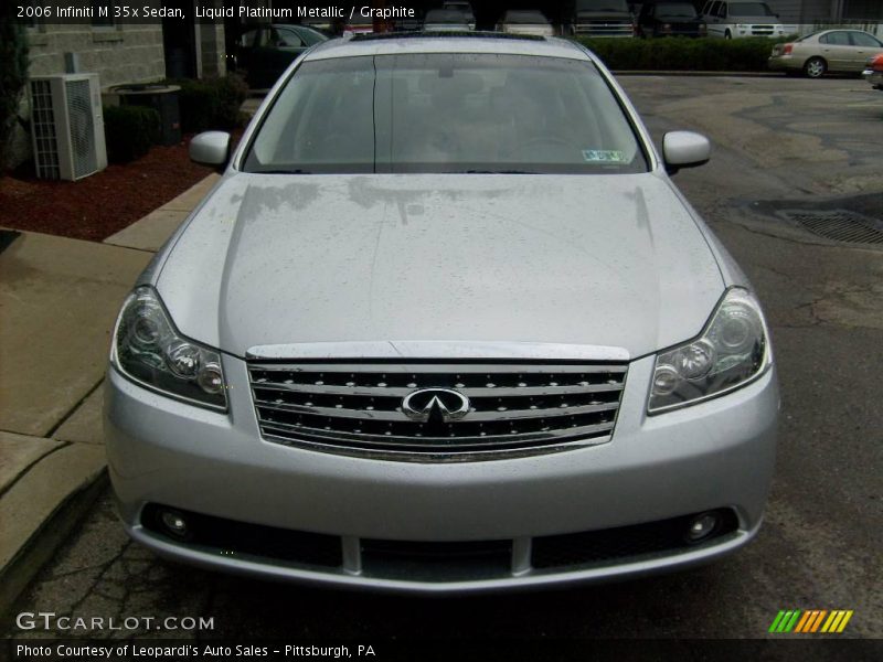 Liquid Platinum Metallic / Graphite 2006 Infiniti M 35x Sedan