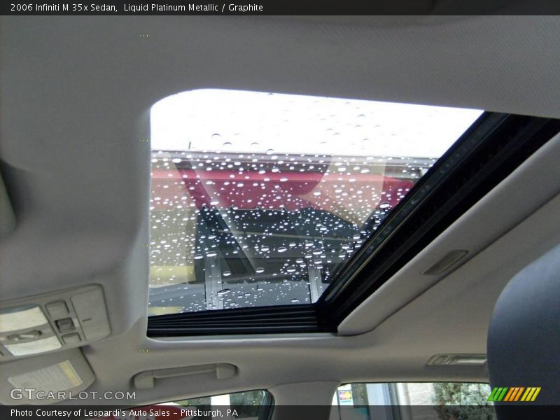 Liquid Platinum Metallic / Graphite 2006 Infiniti M 35x Sedan