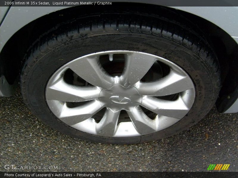 Liquid Platinum Metallic / Graphite 2006 Infiniti M 35x Sedan