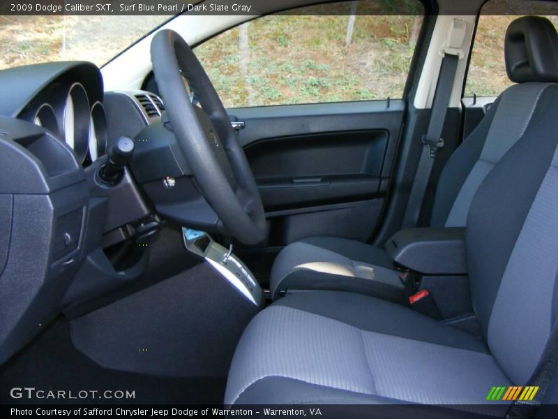 Surf Blue Pearl / Dark Slate Gray 2009 Dodge Caliber SXT