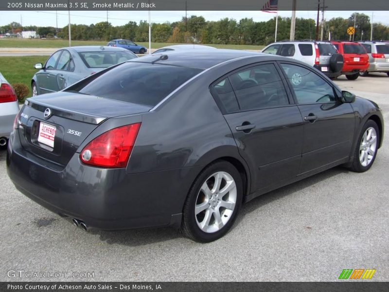 Smoke Metallic / Black 2005 Nissan Maxima 3.5 SE