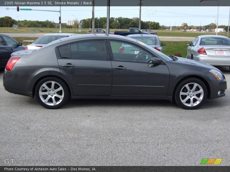 Smoke Metallic / Black 2005 Nissan Maxima 3.5 SE