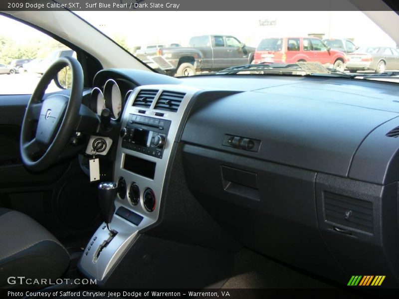 Surf Blue Pearl / Dark Slate Gray 2009 Dodge Caliber SXT