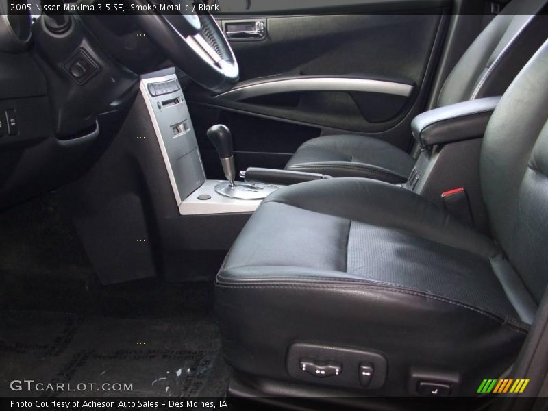 Smoke Metallic / Black 2005 Nissan Maxima 3.5 SE