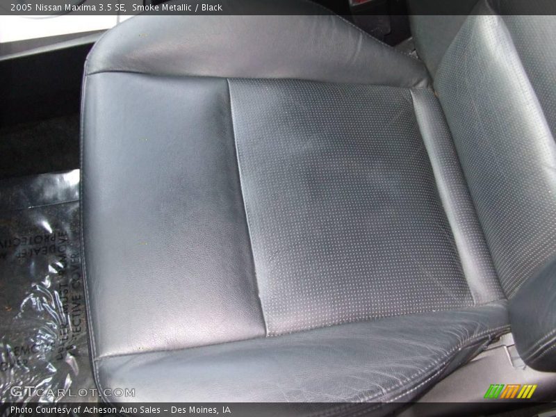Smoke Metallic / Black 2005 Nissan Maxima 3.5 SE