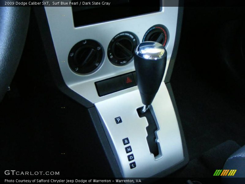 Surf Blue Pearl / Dark Slate Gray 2009 Dodge Caliber SXT