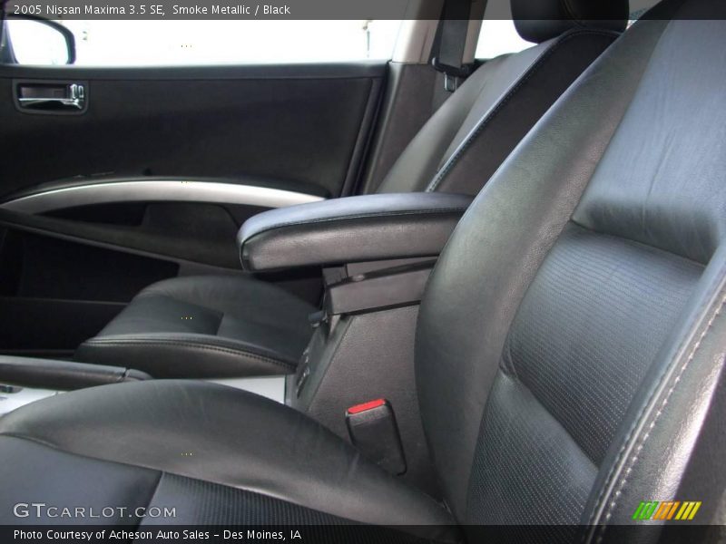 Smoke Metallic / Black 2005 Nissan Maxima 3.5 SE