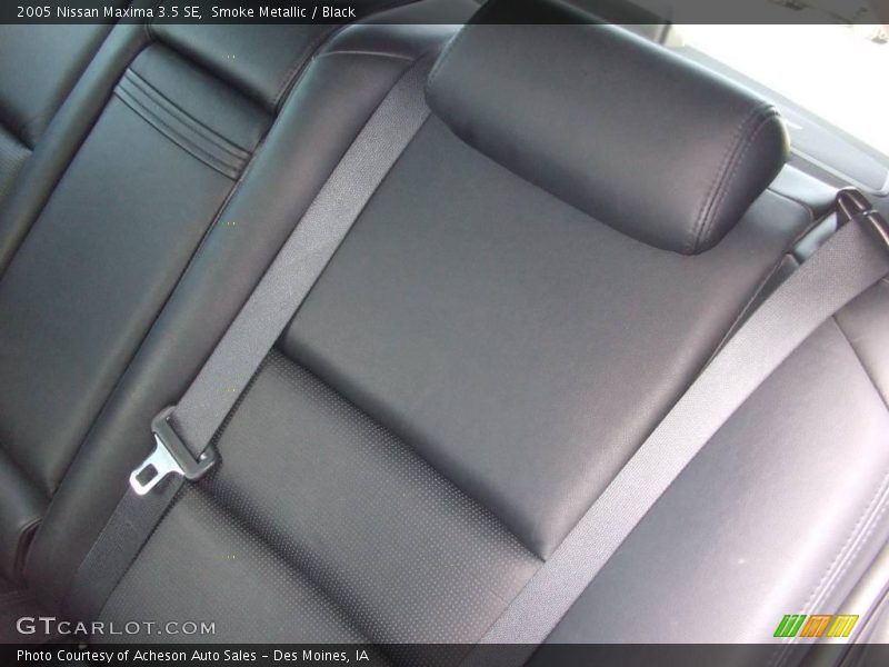 Smoke Metallic / Black 2005 Nissan Maxima 3.5 SE
