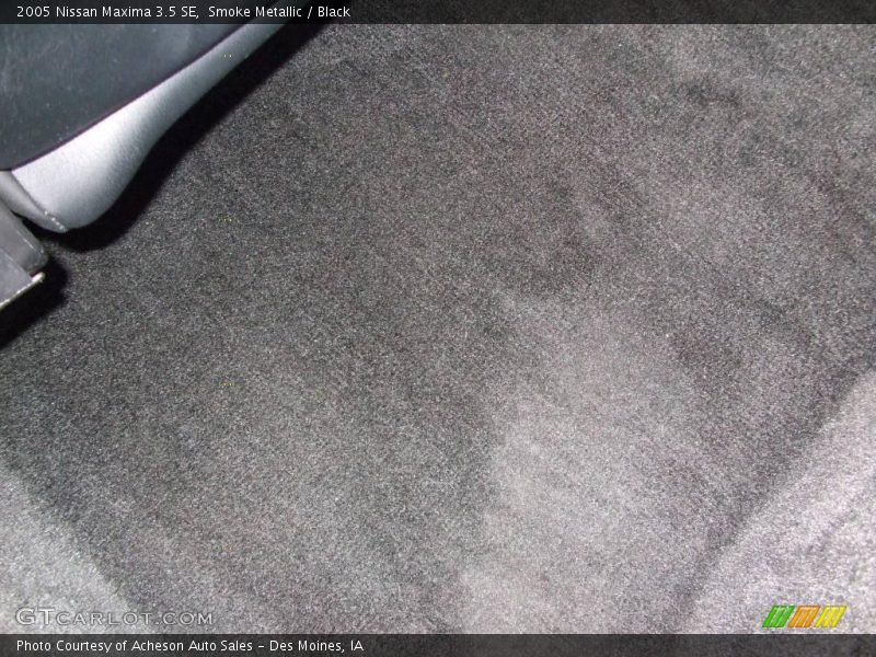 Smoke Metallic / Black 2005 Nissan Maxima 3.5 SE