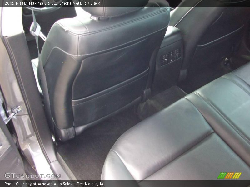 Smoke Metallic / Black 2005 Nissan Maxima 3.5 SE