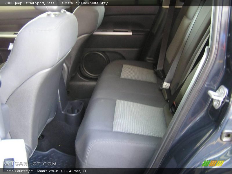 Steel Blue Metallic / Dark Slate Gray 2008 Jeep Patriot Sport