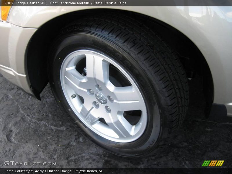 Light Sandstone Metallic / Pastel Pebble Beige 2009 Dodge Caliber SXT