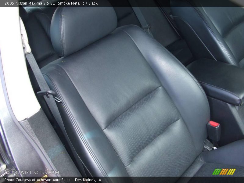 Smoke Metallic / Black 2005 Nissan Maxima 3.5 SE