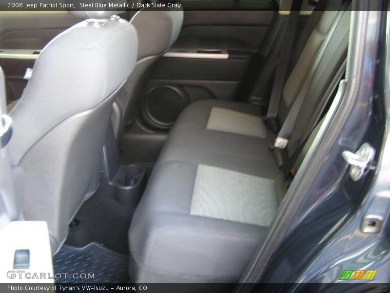 Steel Blue Metallic / Dark Slate Gray 2008 Jeep Patriot Sport