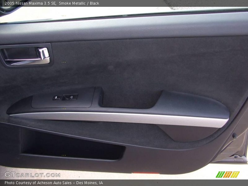 Smoke Metallic / Black 2005 Nissan Maxima 3.5 SE