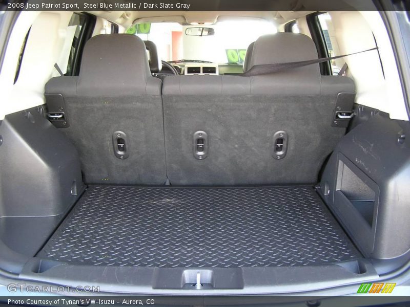 Steel Blue Metallic / Dark Slate Gray 2008 Jeep Patriot Sport