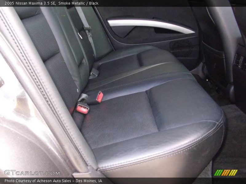 Smoke Metallic / Black 2005 Nissan Maxima 3.5 SE