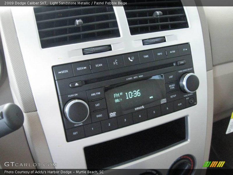 Light Sandstone Metallic / Pastel Pebble Beige 2009 Dodge Caliber SXT