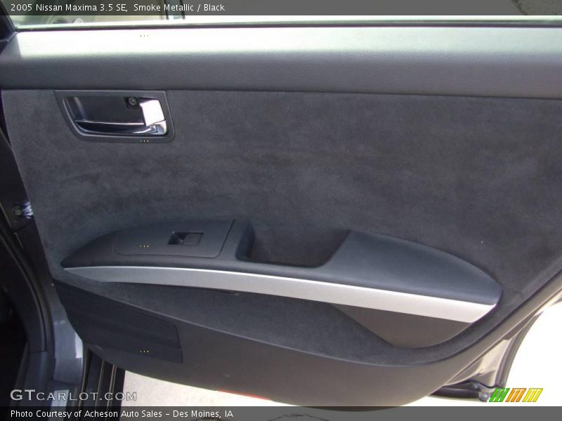 Smoke Metallic / Black 2005 Nissan Maxima 3.5 SE