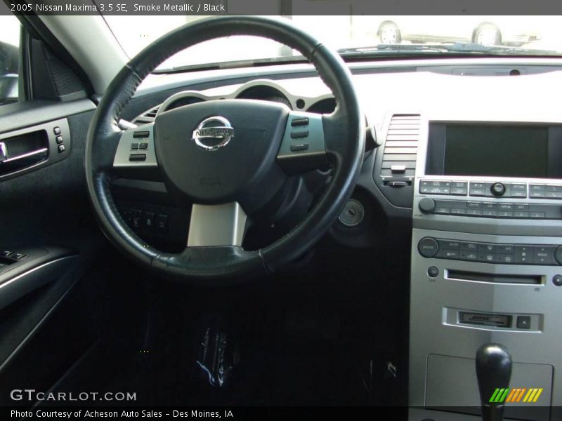 Smoke Metallic / Black 2005 Nissan Maxima 3.5 SE