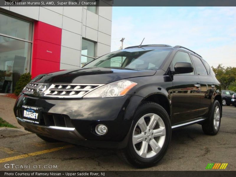 Super Black / Charcoal 2006 Nissan Murano SL AWD