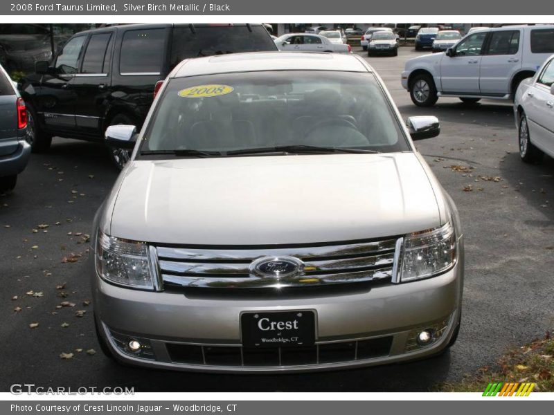 Silver Birch Metallic / Black 2008 Ford Taurus Limited