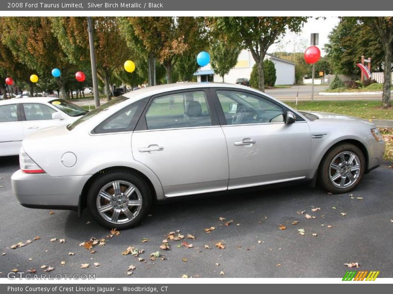 Silver Birch Metallic / Black 2008 Ford Taurus Limited