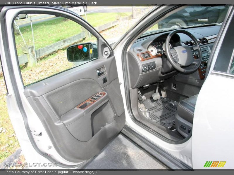 Silver Birch Metallic / Black 2008 Ford Taurus Limited