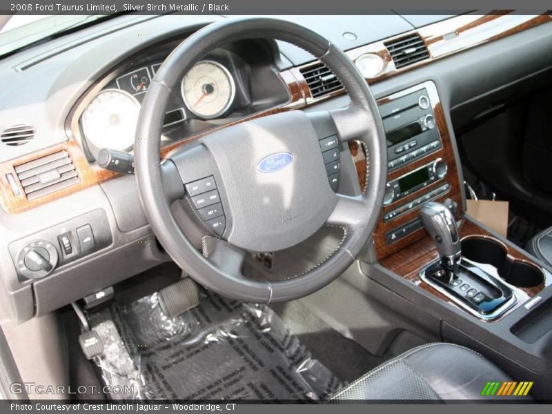 Silver Birch Metallic / Black 2008 Ford Taurus Limited