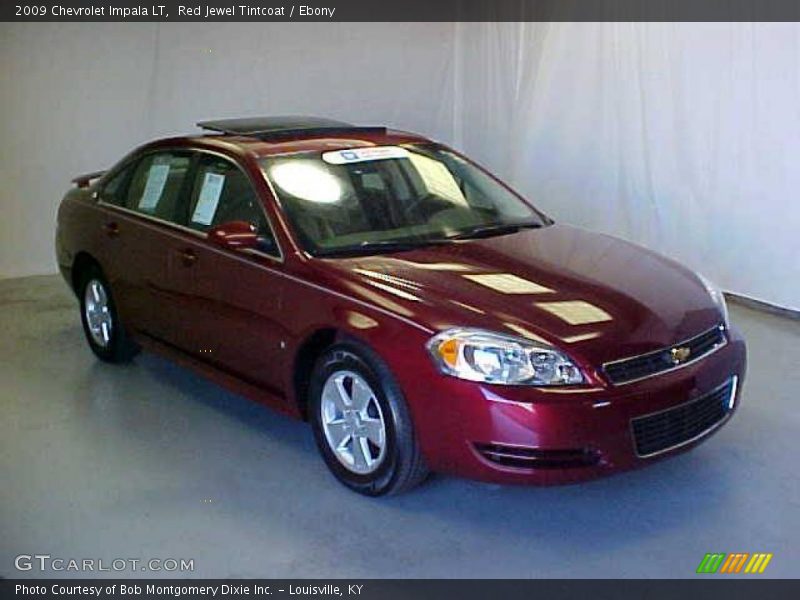 Red Jewel Tintcoat / Ebony 2009 Chevrolet Impala LT
