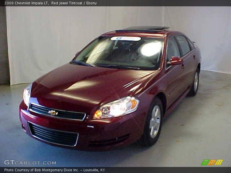 Red Jewel Tintcoat / Ebony 2009 Chevrolet Impala LT