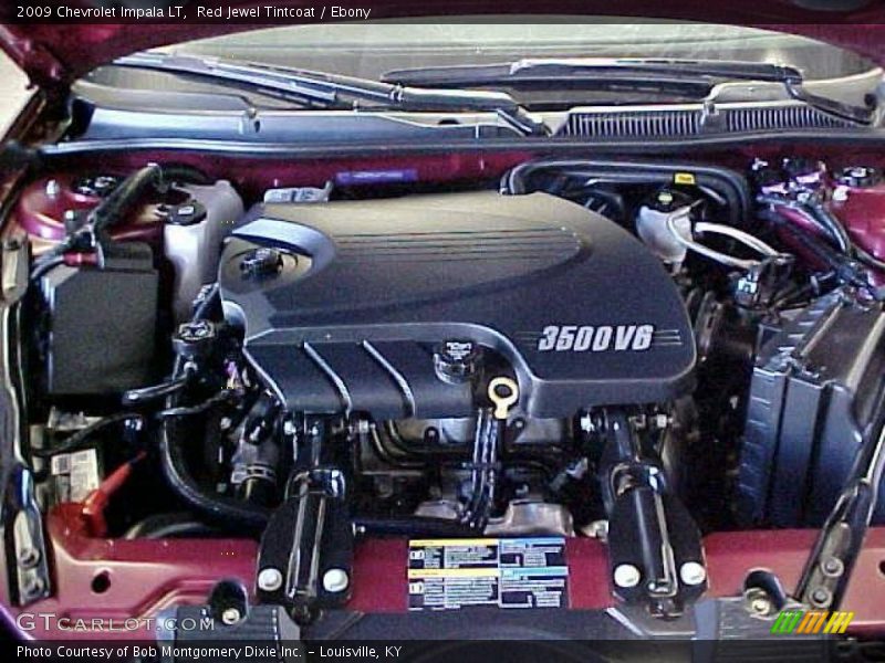 Red Jewel Tintcoat / Ebony 2009 Chevrolet Impala LT