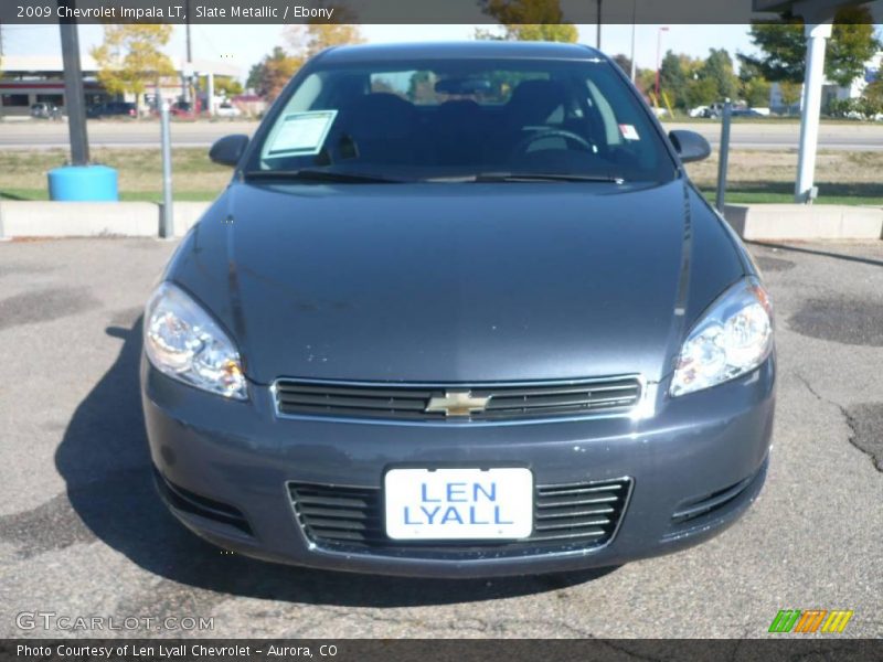 Slate Metallic / Ebony 2009 Chevrolet Impala LT